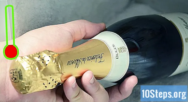 Hoe een fles champagne te openen