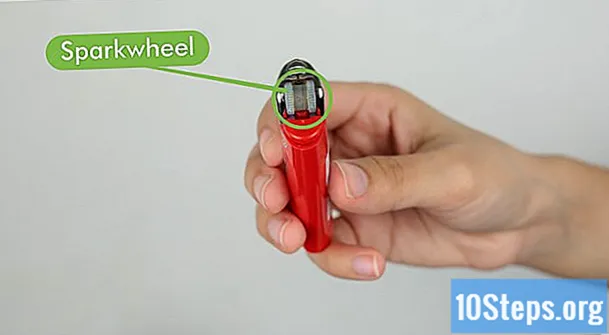 วิธีจุดไฟ Bic Lighter