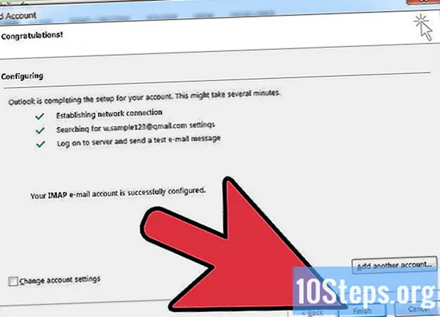 כיצד לגשת ל- Gmail ב- Outlook 2010