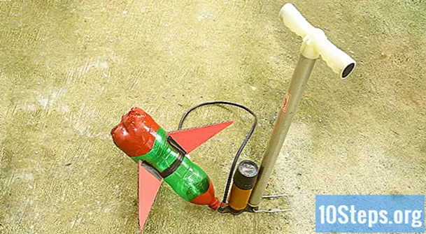 Ako zostrojiť raketu s fľašou