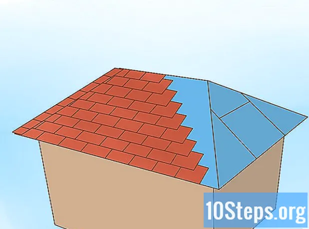 Hvordan man bygger et tag på fire vand