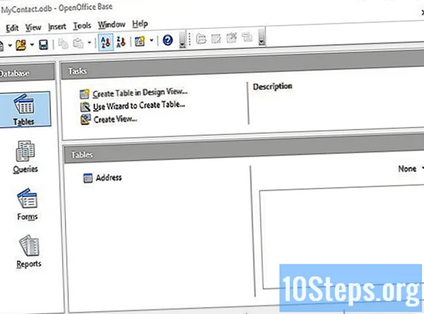 Как да създадете база данни на OpenOffice.org