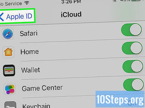 ICloudi konto loomine iOS-is