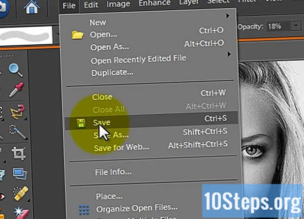 Cum se realizează o imagine alb-negru, cu excepția unei singure culori (Adobe Photoshop Elements 5.0)