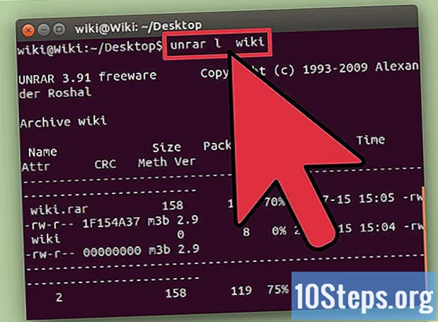 Paano i-unzip ang Rar Files sa Linux