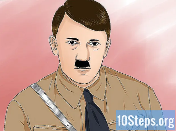 Wie zeichnet man Adolf Hitler?