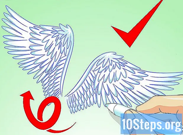 Как да нарисуваме ангелски крила