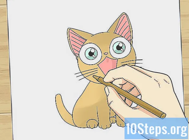 איך לצייר חתולי אנימה