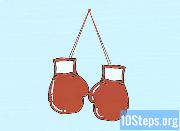 Com dibuixar guants de boxa
