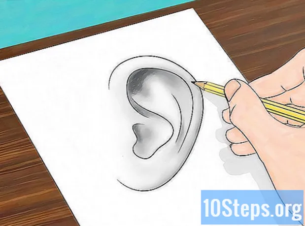 Bagaimana Menggambar Telinga