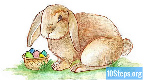 Paano Iguhit ang Easter Bunny