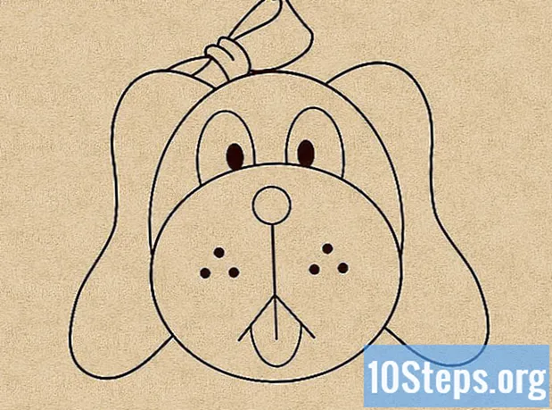 Wie zeichnet man ein Hundegesicht