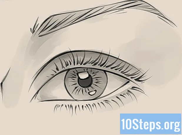 Cómo dibujar un ojo femenino realista - Enciclopedia