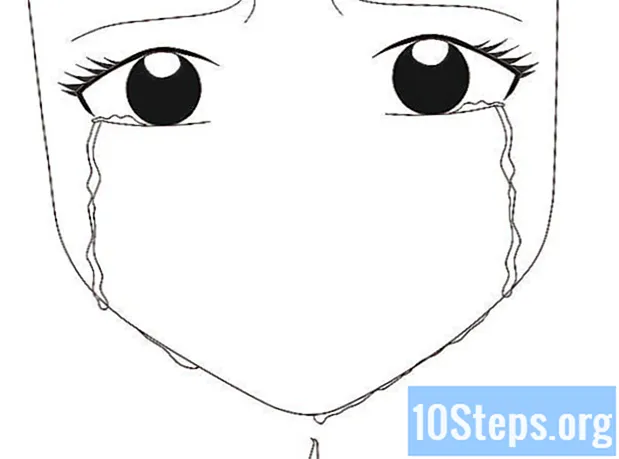Cómo dibujar un ojo de anime llorando