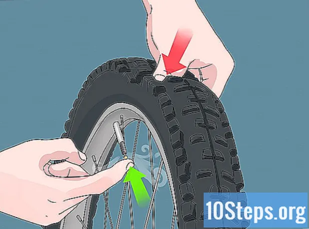 Wie man einen Reifen entleert
