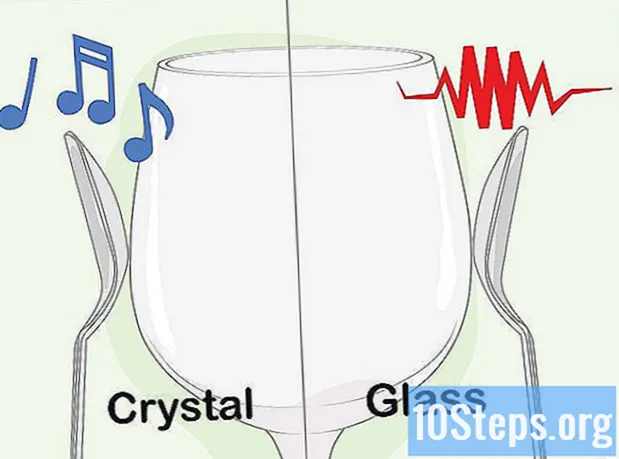 Hoe Glass Crystal te onderscheiden
