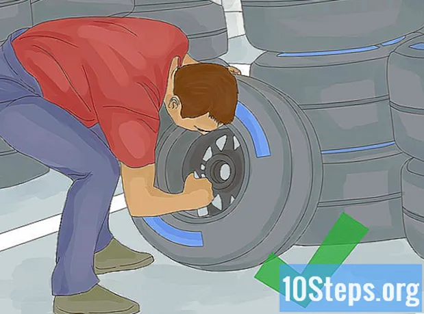 Hur man kör ett kort avstånd med ett platt däck