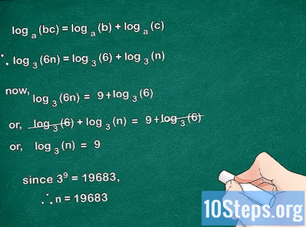 Kako podijeliti logaritme