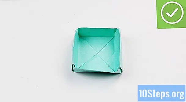Cum să pliați o cutie de hârtie