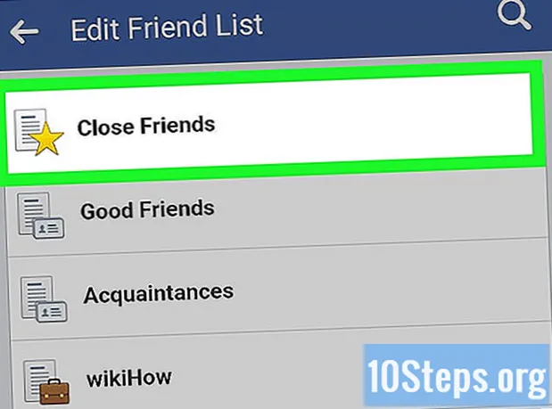 Hogyan lehet szerkeszteni a "Közeli barátok" listát a Facebookon az Android rendszeren
