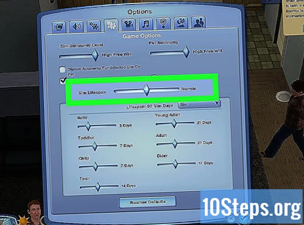 Sims 3에서 더 빨리 나이를 먹는 방법