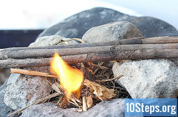 Hvordan lage brann uten en fyrstikk eller lighter - Leksikon