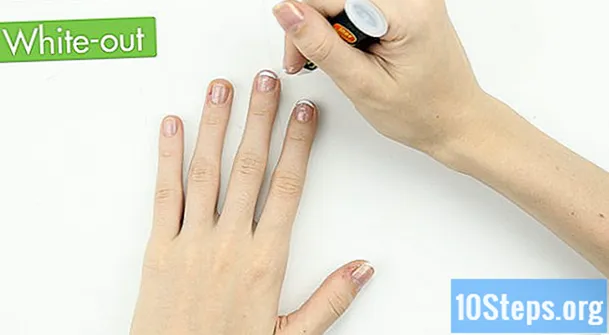 Hoe u uw eigen Franse nagels kunt maken