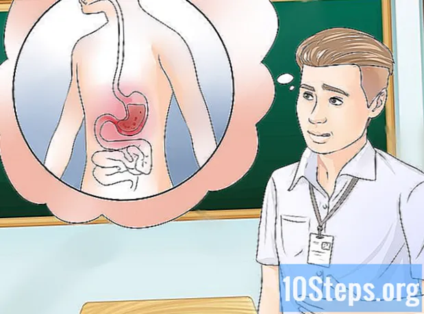 Jak zastavit bolest žaludku během lekce