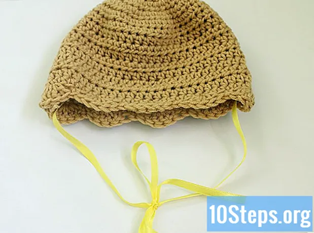 Hogyan készítsünk horgolt baba kalapot