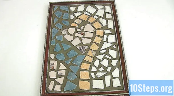 Як зробити мозаїку з розбитої плитки