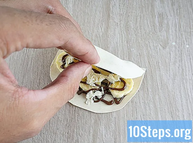 Cách làm món Taco tráng miệng