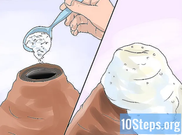 Hvordan man laver en vulkan med en sodaflaske