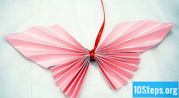 Cómo hacer una mariposa de papel - Enciclopedia
