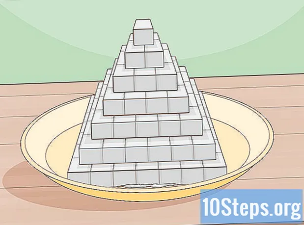 Hur man gör en pyramidmodell - Encyklopedi