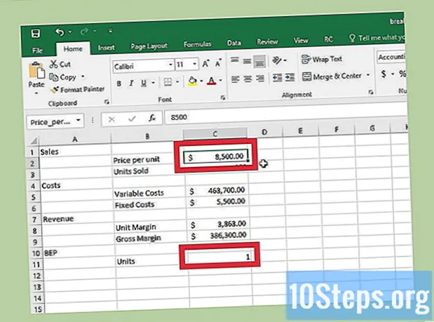 Jak zrobić arkusz Breakeven w programie Excel