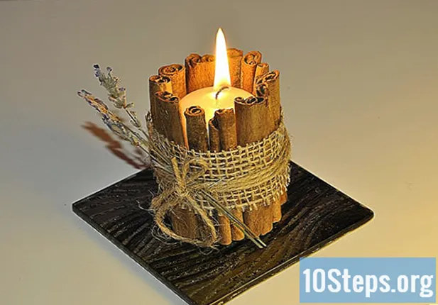 Как сделать ароматическую свечу с корицей