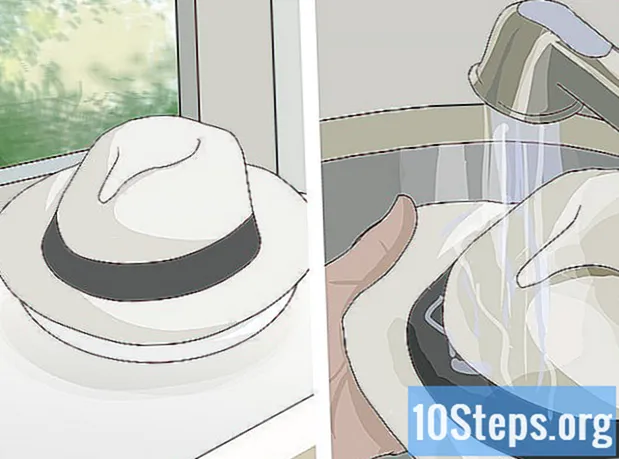 كيفية تنظيف القبعة البيضاء