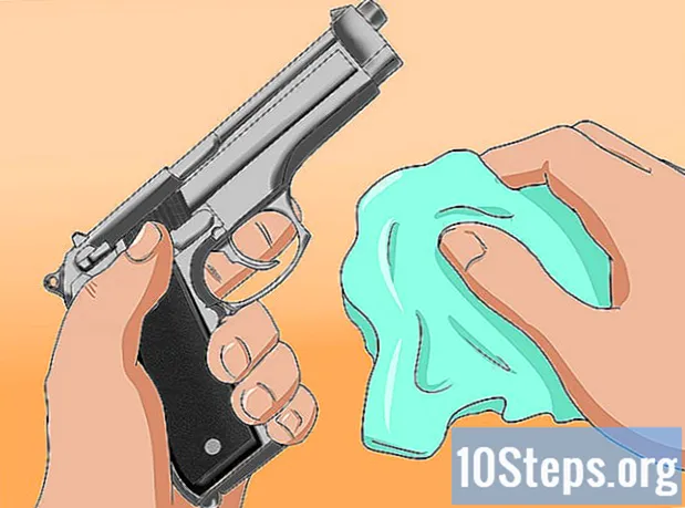 Sådan rengøres en pistol