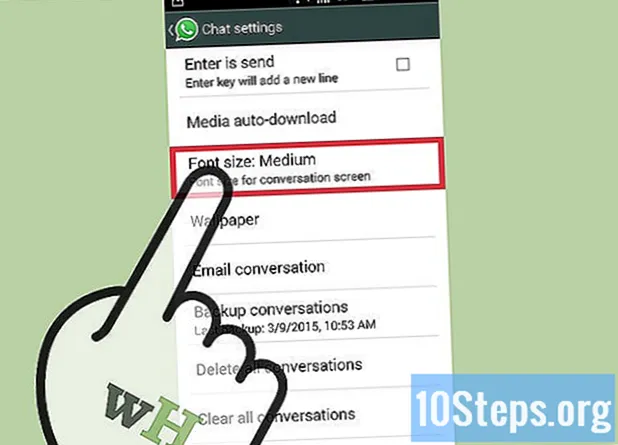 Как изменить размер шрифта в WhatsApp