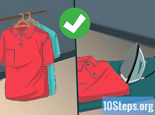 איך לגהץ חולצת פולו
