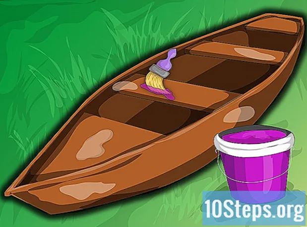 Wie man ein Boot malt