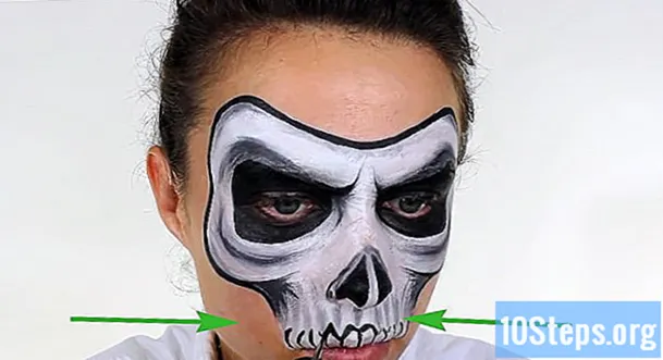 Jak pomalować czaszkę na twarzy