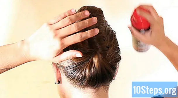 كيفية تثبيت الشعر