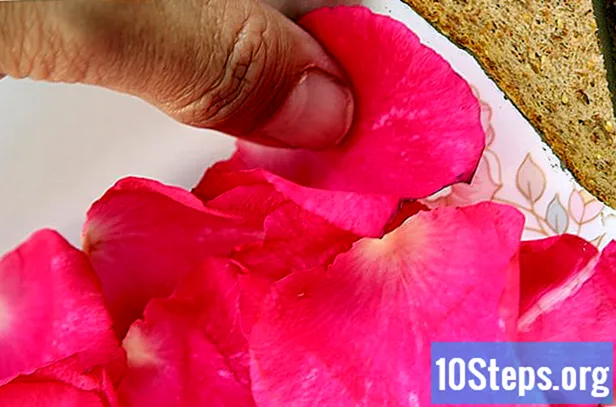 Hogyan szárítsuk meg a rózsaszirmokat