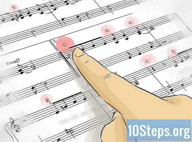 Cómo tocar los acordes mayores en el teclado - Enciclopedia