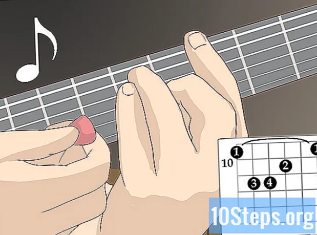 Cómo tocar el acorde D en la guitarra