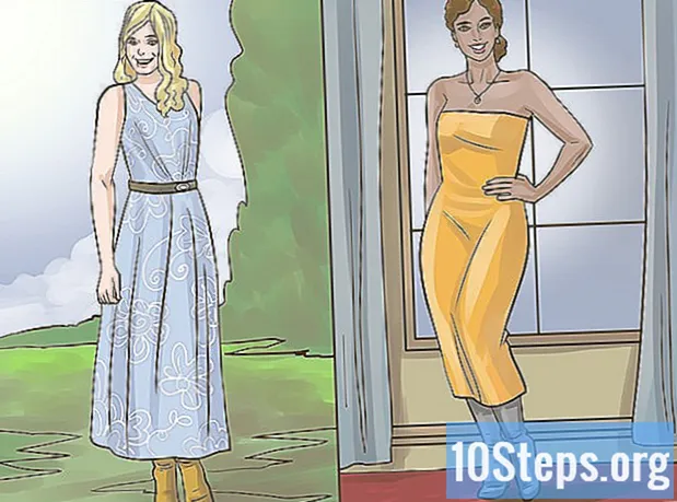 Hur man bär klänning med stövlar - Encyklopedi
