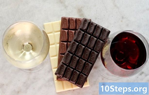 Hvordan ledsage sjokolade med vin