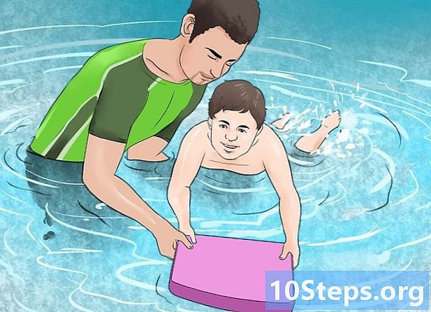 Hoe iemand te leren zwemmen