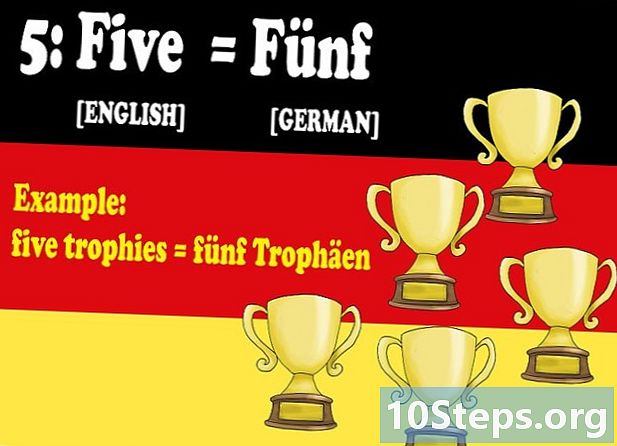 איך לספור עד 10 בגרמנית